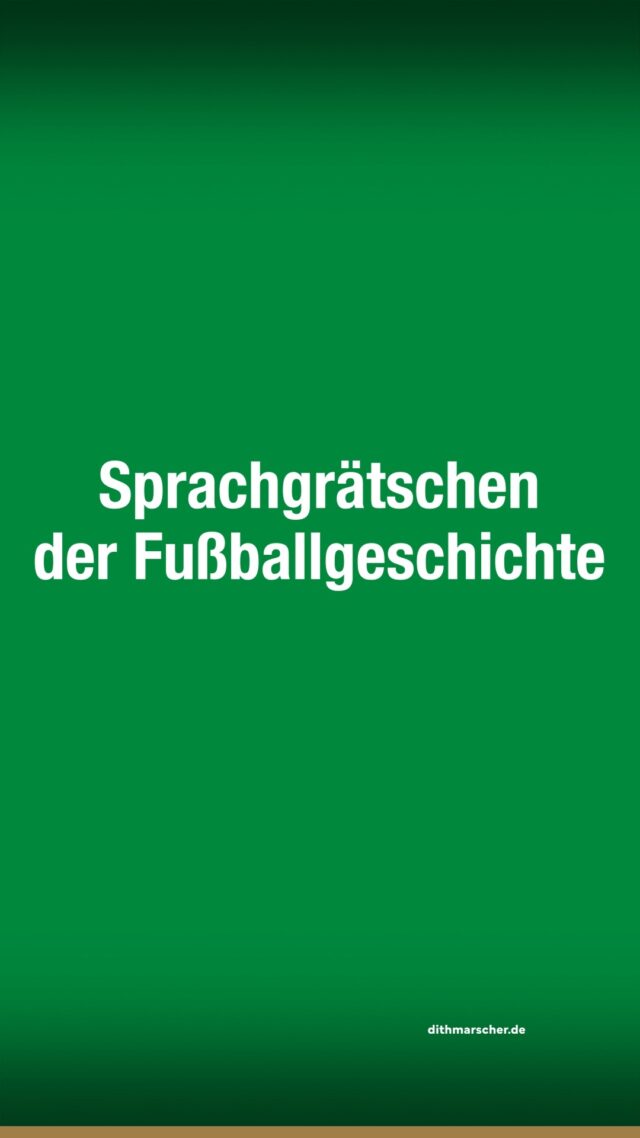 Zur WM feiern wir die größten Sprüche des Fußballs – von legendär bis legendär daneben. Welcher darf in unserer Serie auf keinen Fall fehlen? 👇⚽

#dithmarscher #dithmarscherbrauerei #frischvonderküste #dithmarscherbiershop