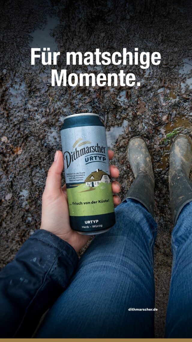 Du fühlst es, du willst es. Dithmarscher Urtyp – jetzt auch in der Dose!
0,5 l, Herb, würzig, mit dem Charakter der Küste.

Nimm's einfach mit – an den Strand, zum Festival, in den Park, zum Feiern.

Und – wo bist du damit unterwegs? Schreib's in die Kommentare! 👇

#dithmarscher #dithmarscherbrauerei #frischvonderküste #dithmarscherbiershop #urtyp #dithmarscherurtyp