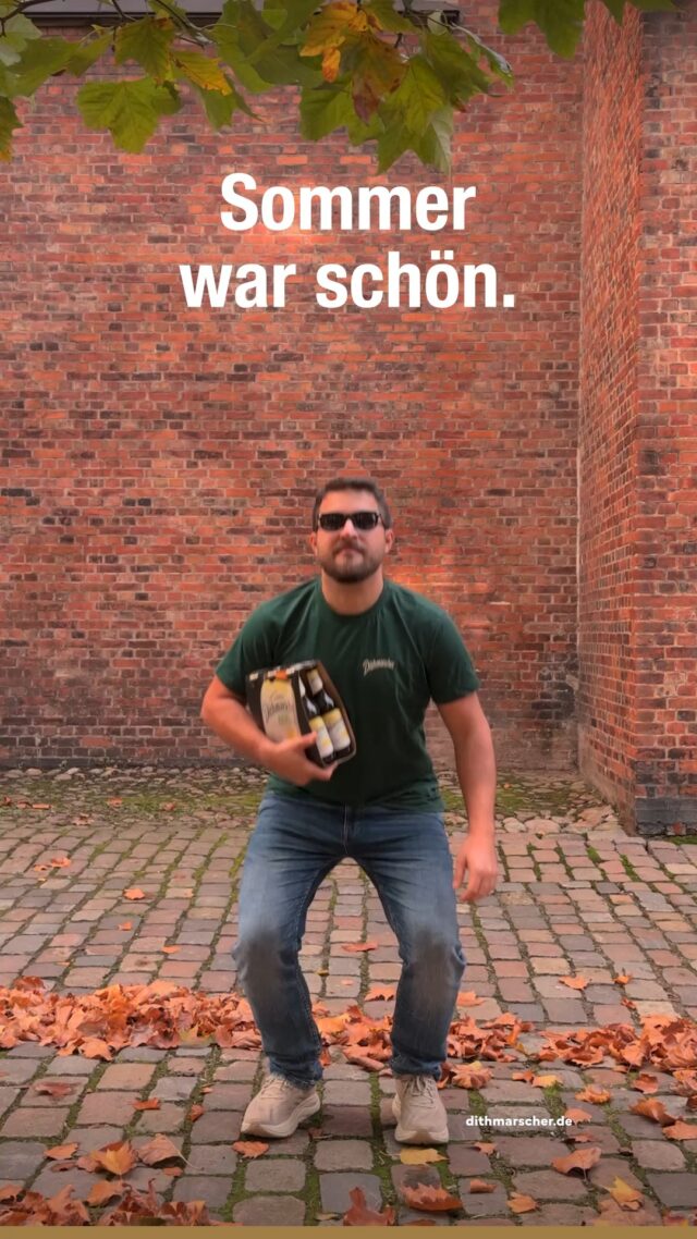 Einmal hochgesprungen – und schon ist Herbst. 🍂 Höchste Zeit für die passenden Klamotten aus unserem Fanshop (Link in Bio). Und natürlich für unseren traditionellen Dithmarscher Urbock! 🍺 Den gibt’s ab sofort im Handel und in der Gastro.

#dithmarscher #dithmarscherbrauerei #frischvonderküste #dithmarscherbiershop