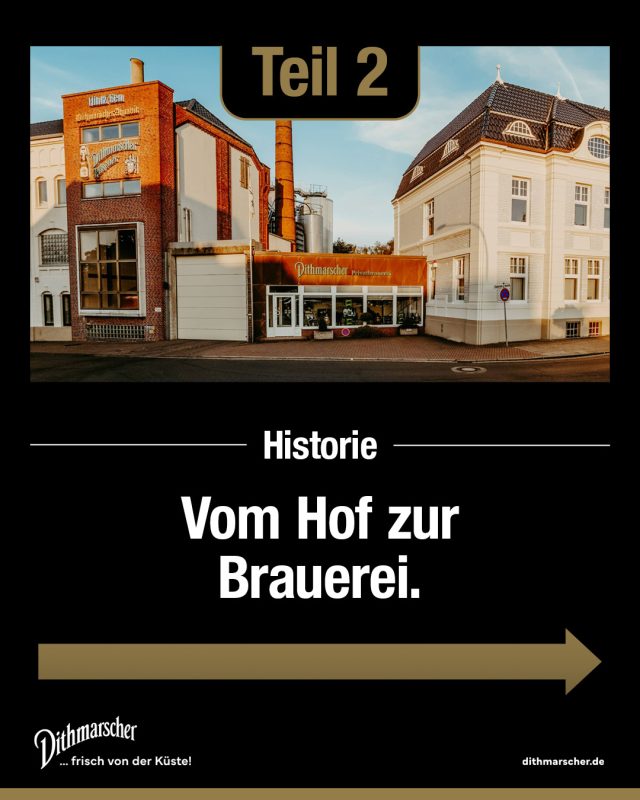 Aus einfachen Anfängen wächst etwas Bleibendes. Wie es mit der Brauerei weitergeht und welcher Schritt alles verändert hat, zeigen wir im nächsten Teil unserer Geschichte. 👀🍺

#dithmarscher #dithmarscherbrauerei #frischvonderküste #dithmarscherbiershop