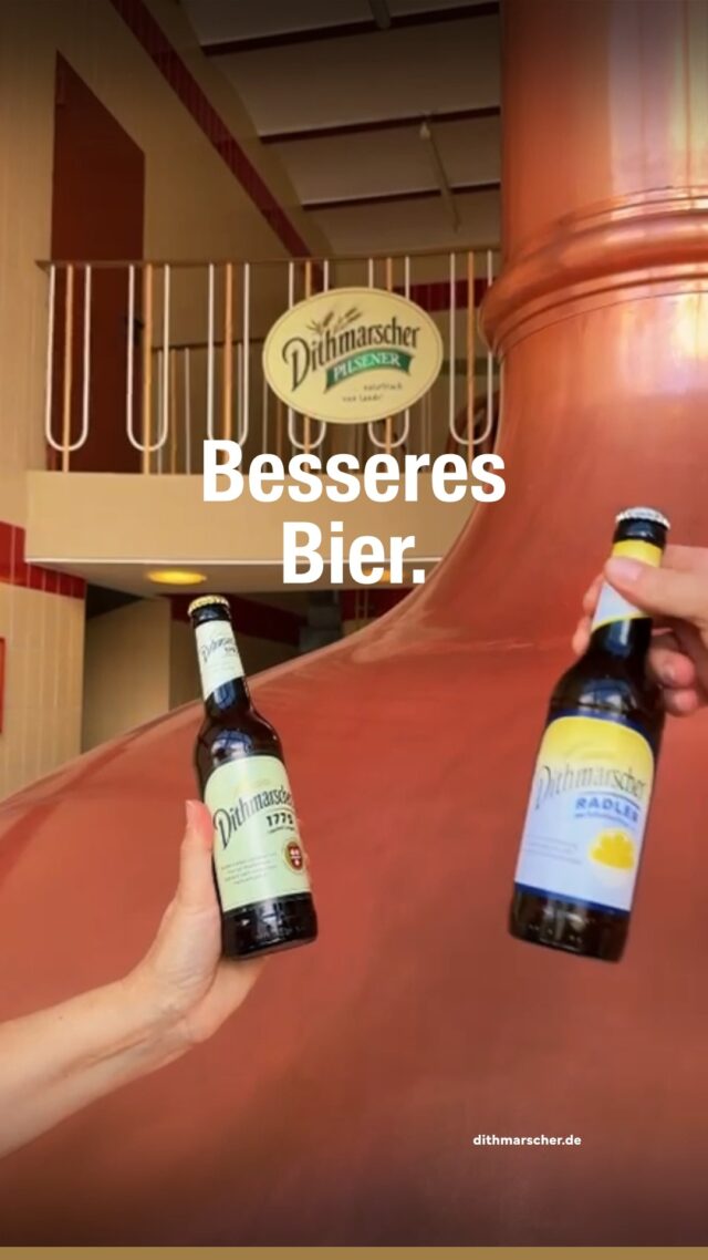 Ganz einfach im Handumdrehen zu mehr Genuss – Prost! 🍻
#dithmarscher #dithmarscherbrauerei #frischvonderküste #dithmarscherbiershop
