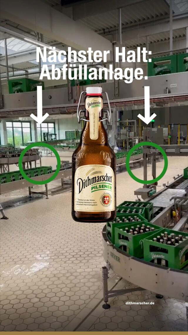 Hier wird dein Lieblingsdithmarscher abgefüllt. 🍺 Schau dich um in unserer hochmodernen Abfüllanlage im neuen Logistikzentrum. Wem würde das auch gefallen? Schick’s weiter.

#dithmarscher #dithmarscherbrauerei #frischvonderküste #dithmarscherbiershop