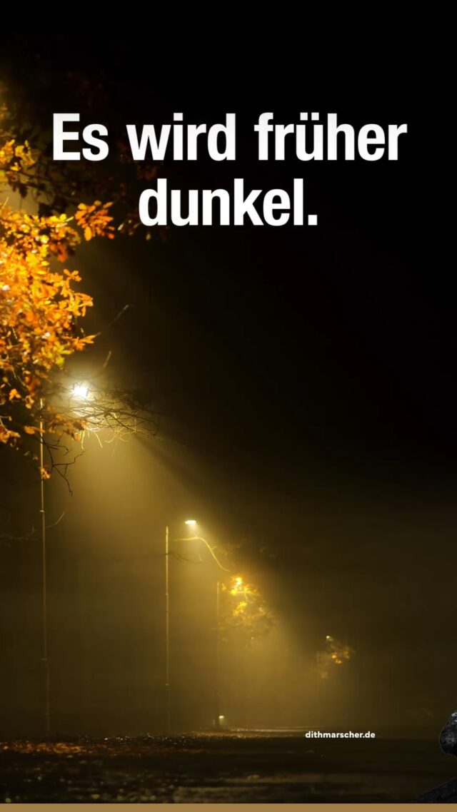 Eine Stunde mehr für die schönen Dinge! ⏰🍻 Am Sonntag werden die Uhren zurückgestellt. Heißt: Die Abende werden zwar früher dunkel, dafür bleibt uns mehr Zeit, um den Herbst zu genießen. Am liebsten gemütlich mit einem Dithmarscher Dunkel. Läuft für uns.

#dithmarscher #dithmarscherbrauerei #frischvonderküste #dithmarscherbiershop