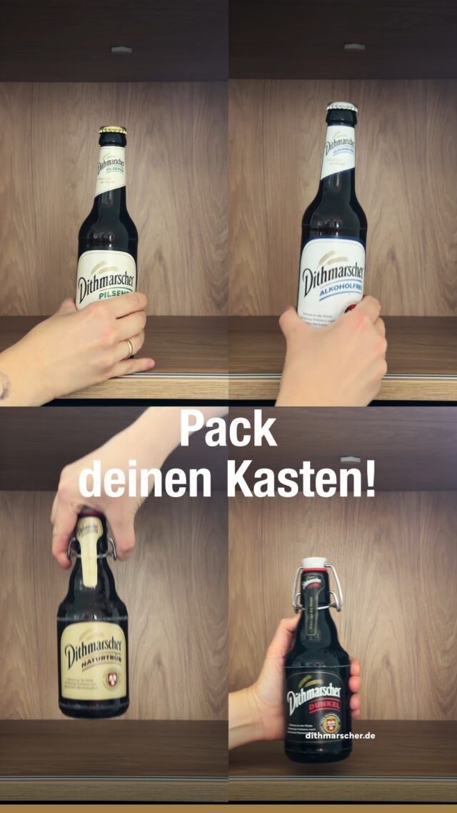 Dithmarscher gibt’s bei euch nicht im Handel oder in der Gastronomie? Dann kommt die Küste eben zu euch. 🍺 Bei BierSelect könnt ihr eure persönlichen Favoriten ganz einfach nach Hause bestellen – von Pils, Radler und Radler Alkoholfrei über Helles Lager bis hin zum Urtyp in der Dose für unterwegs! Kasten packen, bestellen, genießen.

#dithmarscher #dithmarscherbrauerei #frischvonderküste #dithmarscherbiershop