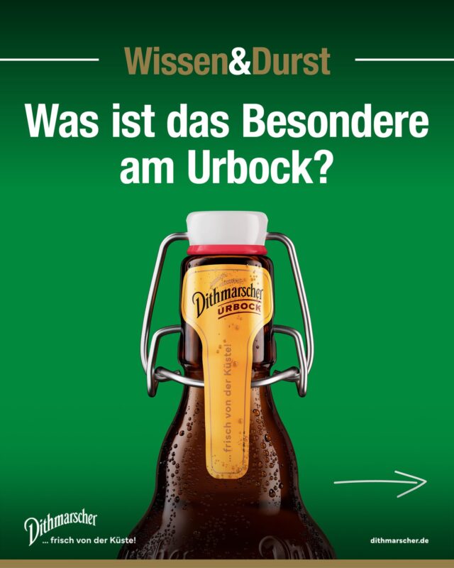 Unseren Dithmarscher Urbock gibts ab sofort wieder in Handel und Gastronomie. 🍂
Aber was macht ihn eigentlich besonders? Die Antwort: 16,5 % Stammwürze. Das ist der Anteil gelöster Stoffe, vor allem aus dem Malz, bevor die Gärung beginnt. Zum Vergleich: Unser Pilsener hat 11,4 %. Das Ergebnis: mehr Körper, mehr Würze, mehr Urbock.

Wie jedes Jahr gibt’s ihn nur im Herbst – danach heißt es wieder warten. 🍺

Und jetzt du: Urbock zum Grünkohl oder lieber pur? 👇

#dithmarscher #dithmarscherbrauerei #frischvonderküste #dithmarscherbiershop