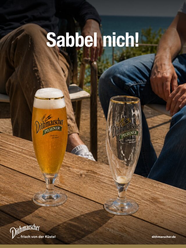 Norddeutsche Gespräche sind ergebnisorieniert. Woran erkennst du einen echten Norddeutschen?
#dithmarscher #dithmarscherbrauerei #frischvonderküste #dithmarscherbiershop