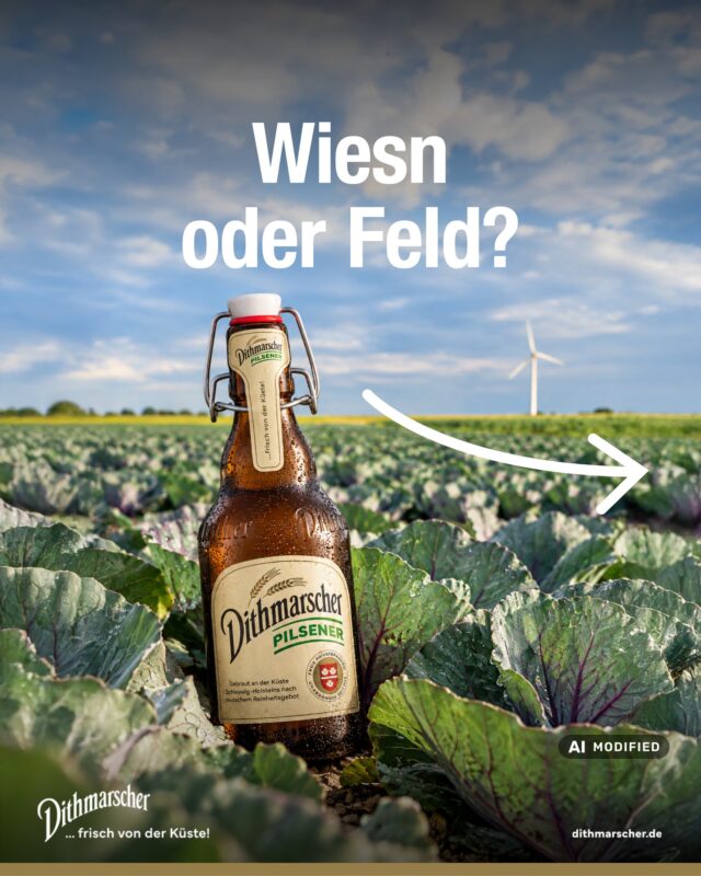 Oktoberfeste gibt es viele, Kohltage nur einmal. 🥬🍺 Wir feiern die 40. Dithmarscher Kohltage – mitten im größten Kohlanbaugebiet Europas. Statt steiler Berge haben wir saftige Felder, statt kratziger Kniestrümpfe tragen wir bequeme Gummistiefel,  statt der Maß gibt es ein kühles Dithmarscher. Und am 26. September von 11 bis 17 Uhr laden wir euch zum Tag der offenen Tür in unsere neue Abfüllanlage in der Meldorfer Str. 38-42 in Marne ein. Wir freuen uns auf euch.

#dithmarscher #dithmarscherbrauerei #dithmarscherkohltage #frischvonderküste #dithmarscherbiershop